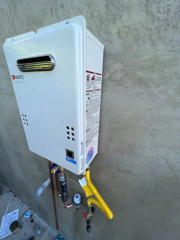 Tankless water heater installation for Hillsborough homes